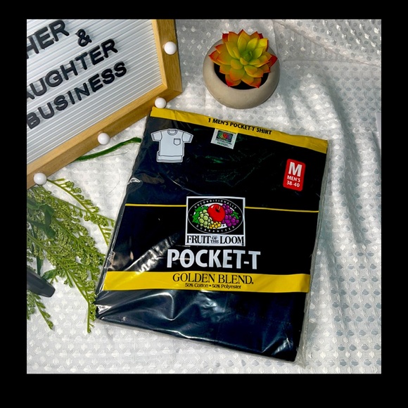 Fruit Of The Loom Pocket T Shirt 